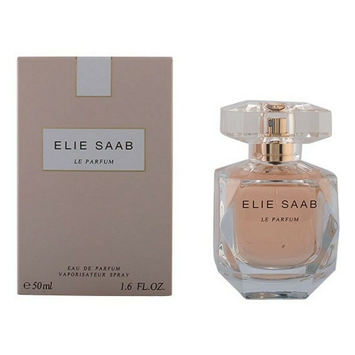 Elie Saab EDP 50 ml perfume bottle and box, elegant fragrance for women.