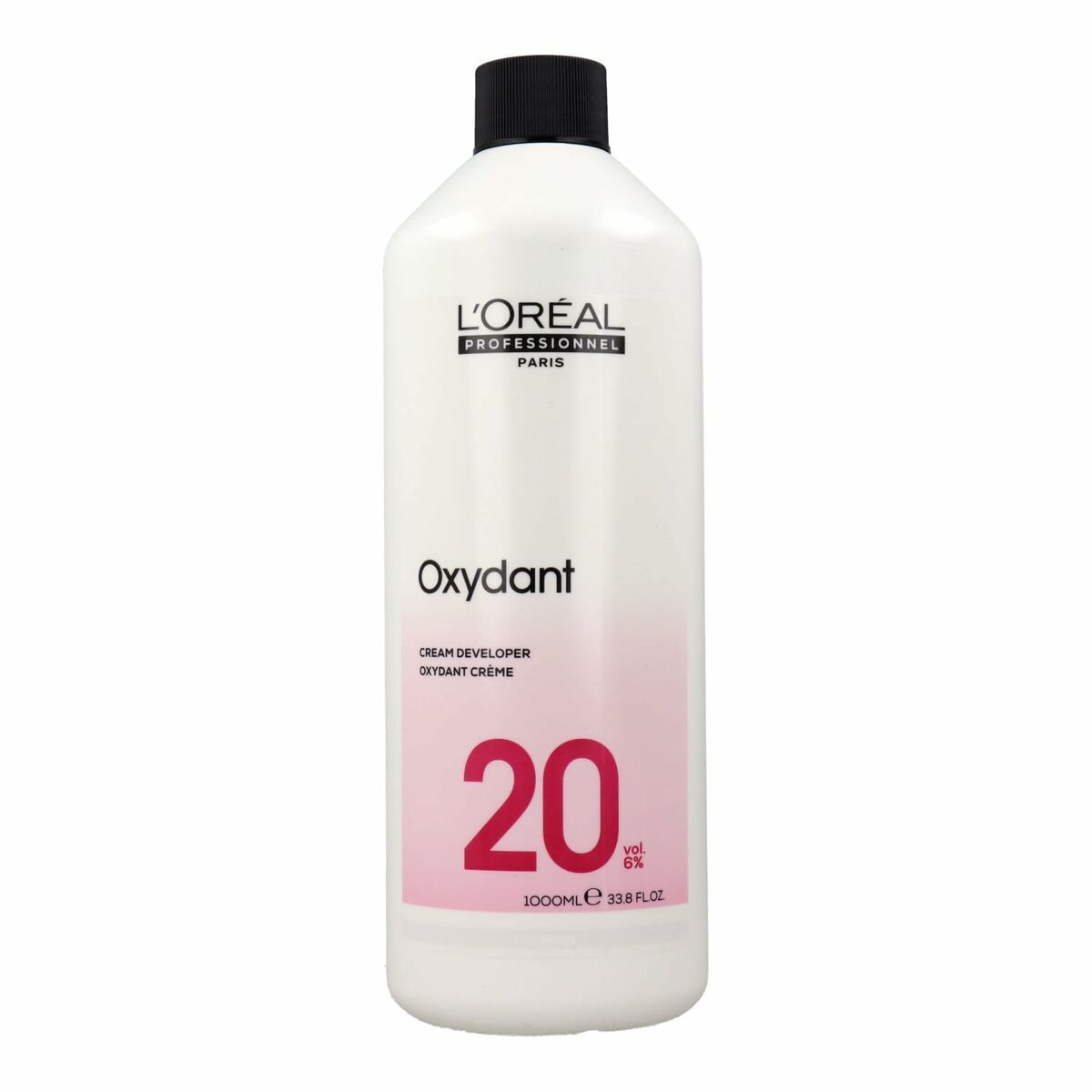 L'Oreal Professionnel Paris Oxydaint 20 Vol cream developer, 1L bottle for hair coloring and styling.
