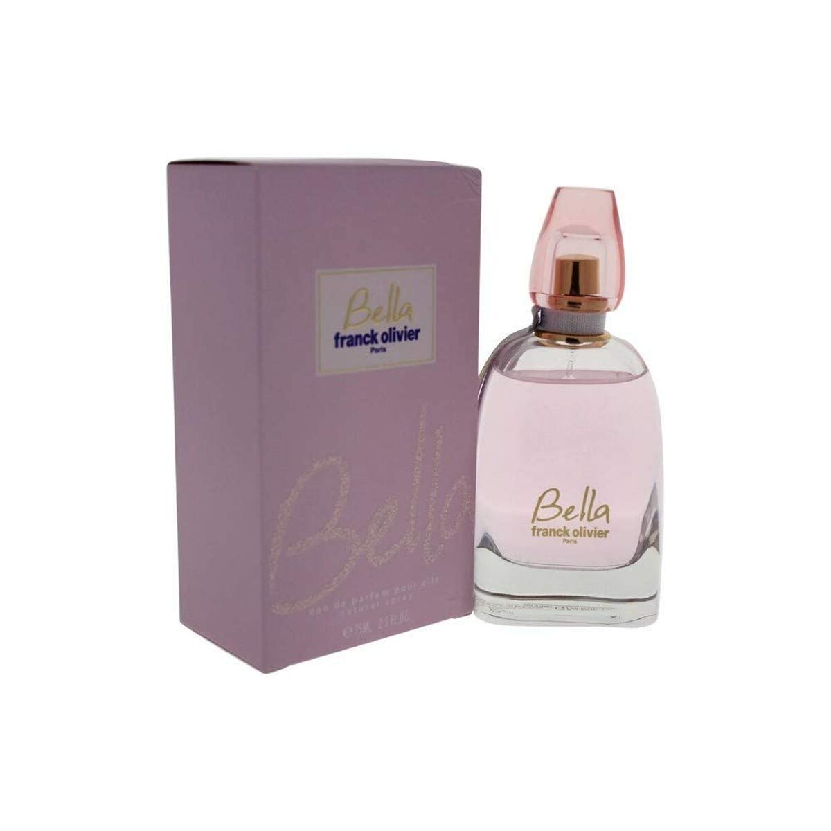 Parfum Femme Franck Olivier Bella 75 ml avec emballage, une fragrance élégante pour mettre en valeur votre féminité.