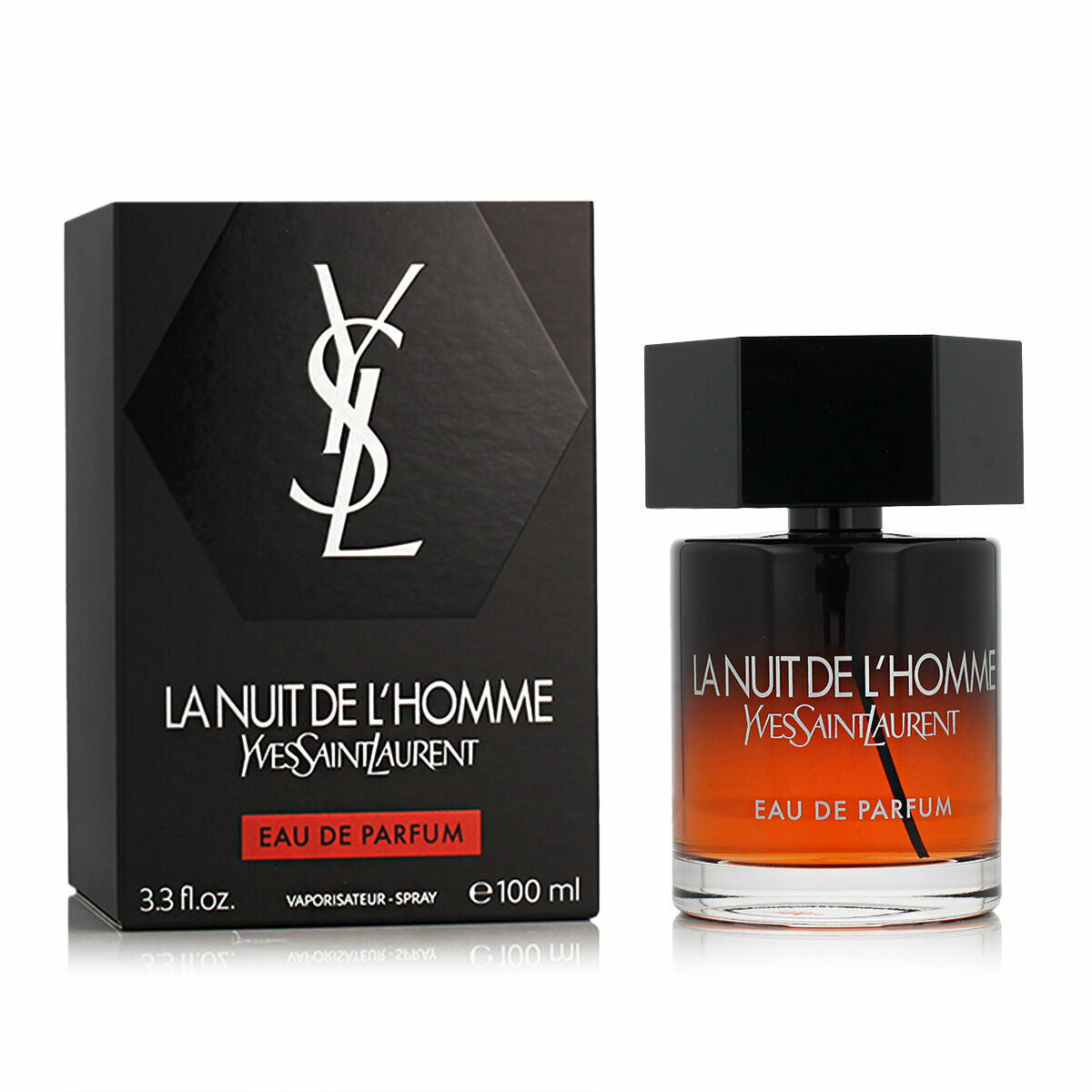Parfum Homme YSL La Nuit De L'Homme EDP 100 ml avec emballage, fragrance masculine élégante