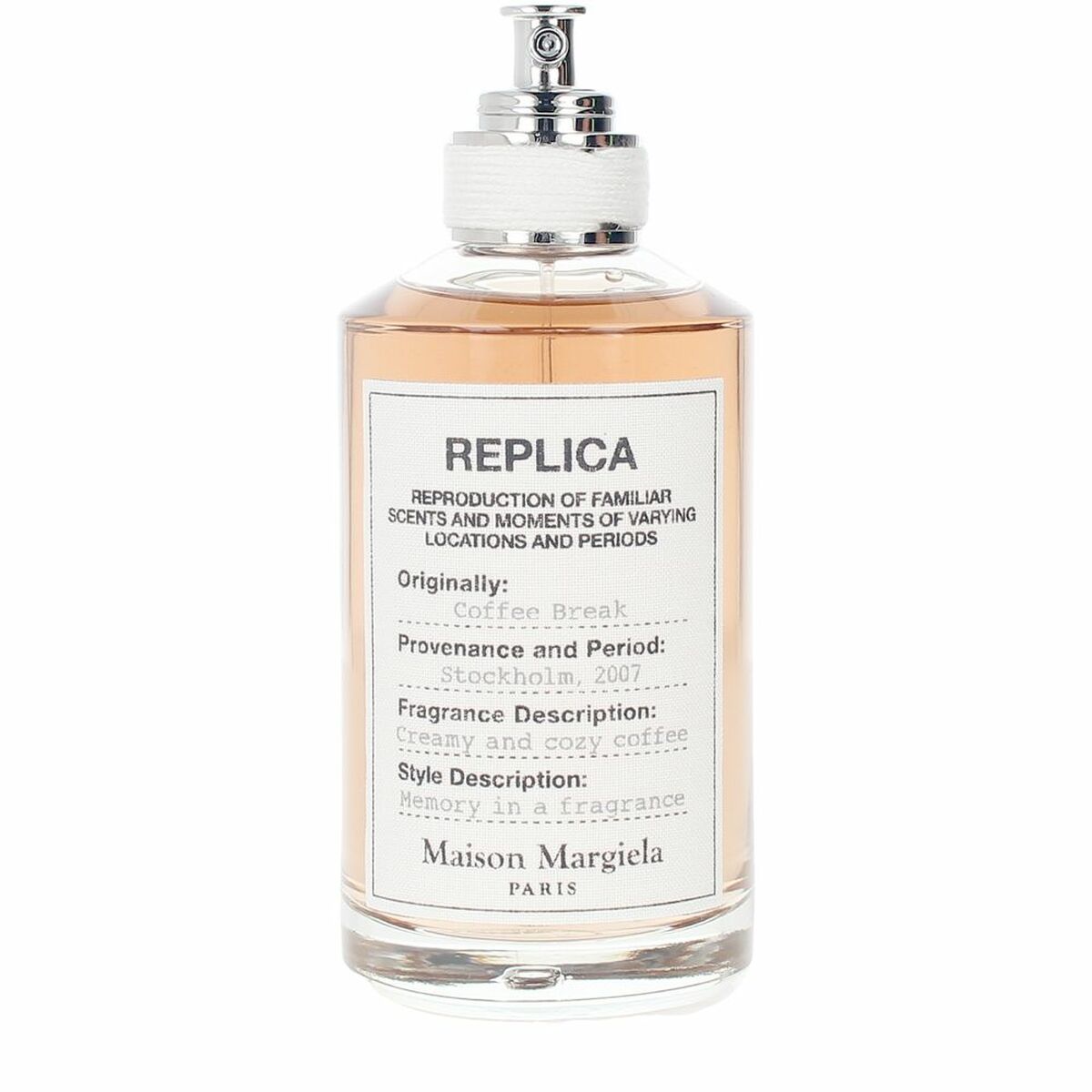 Parfum Unisexe Maison Margiela REPLICA COFFEE BREAK EDT 100 ml, fragrance with creamy coffee notes, memory in a bottle.