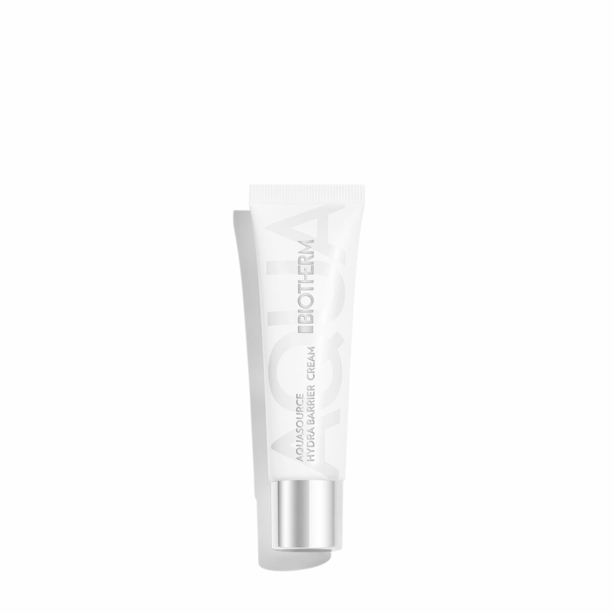 Crème visage Biotherm AQUASOURCE hydratante en tube, idéale pour peau fraîche et revitalisée.
