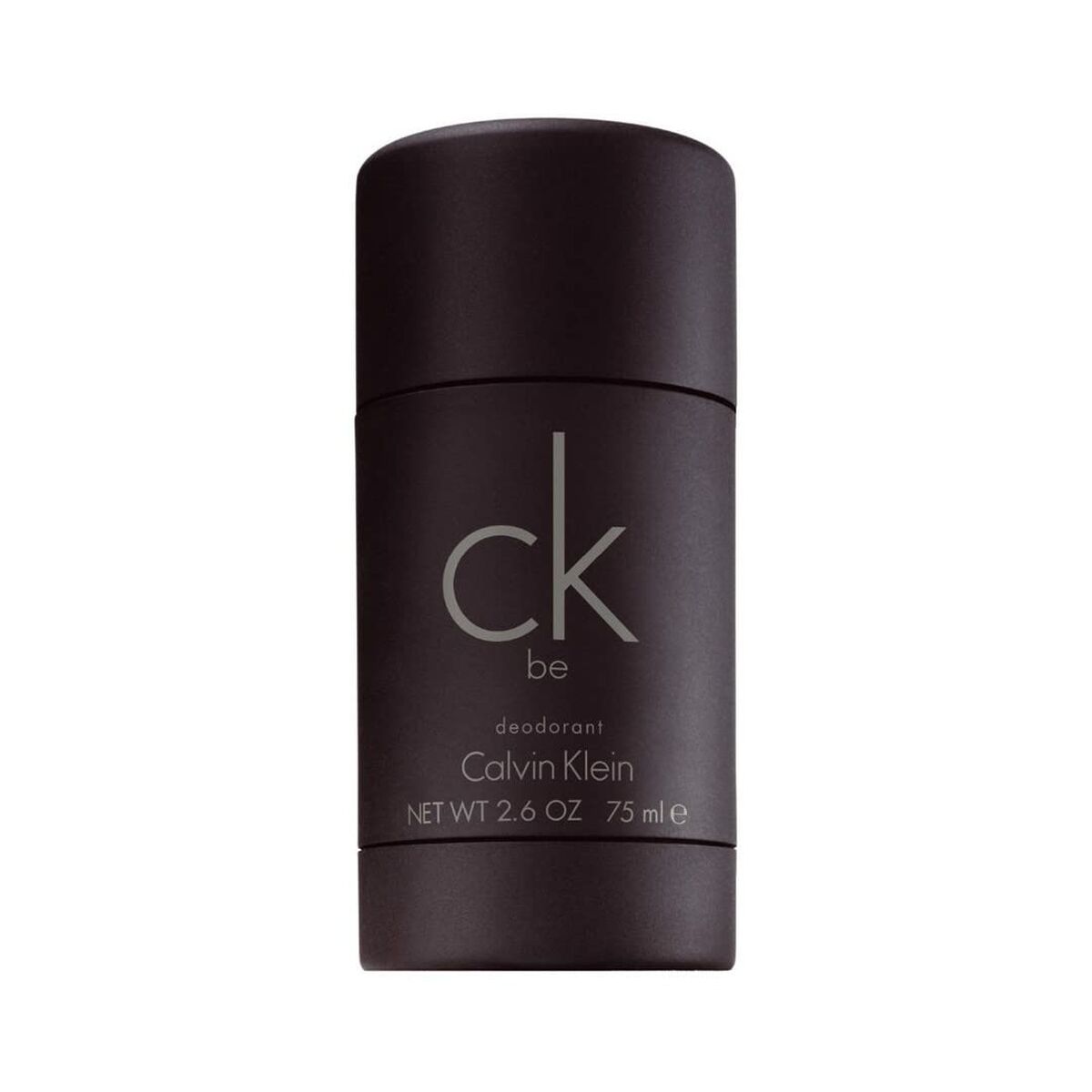 Déodorant en stick Calvin Klein CK Be 75 g avec emballage sobre et élégant, pour un soin du corps de qualité.
