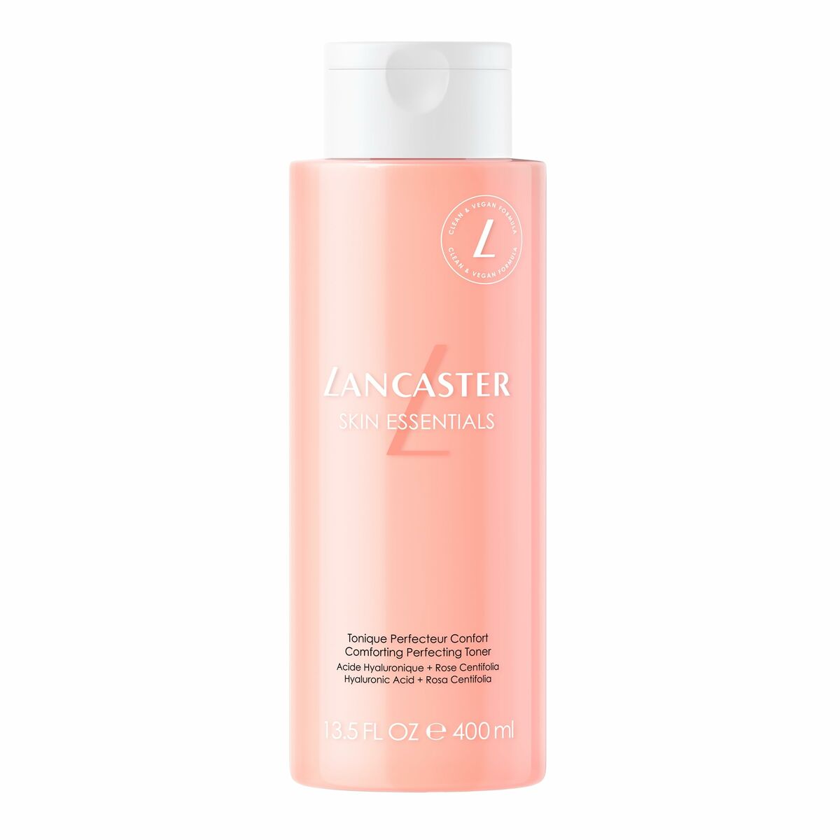 Lancaster Skin Essentials Contouring Perfecting Toner 400 ml bottle for dry and sensitive skin.