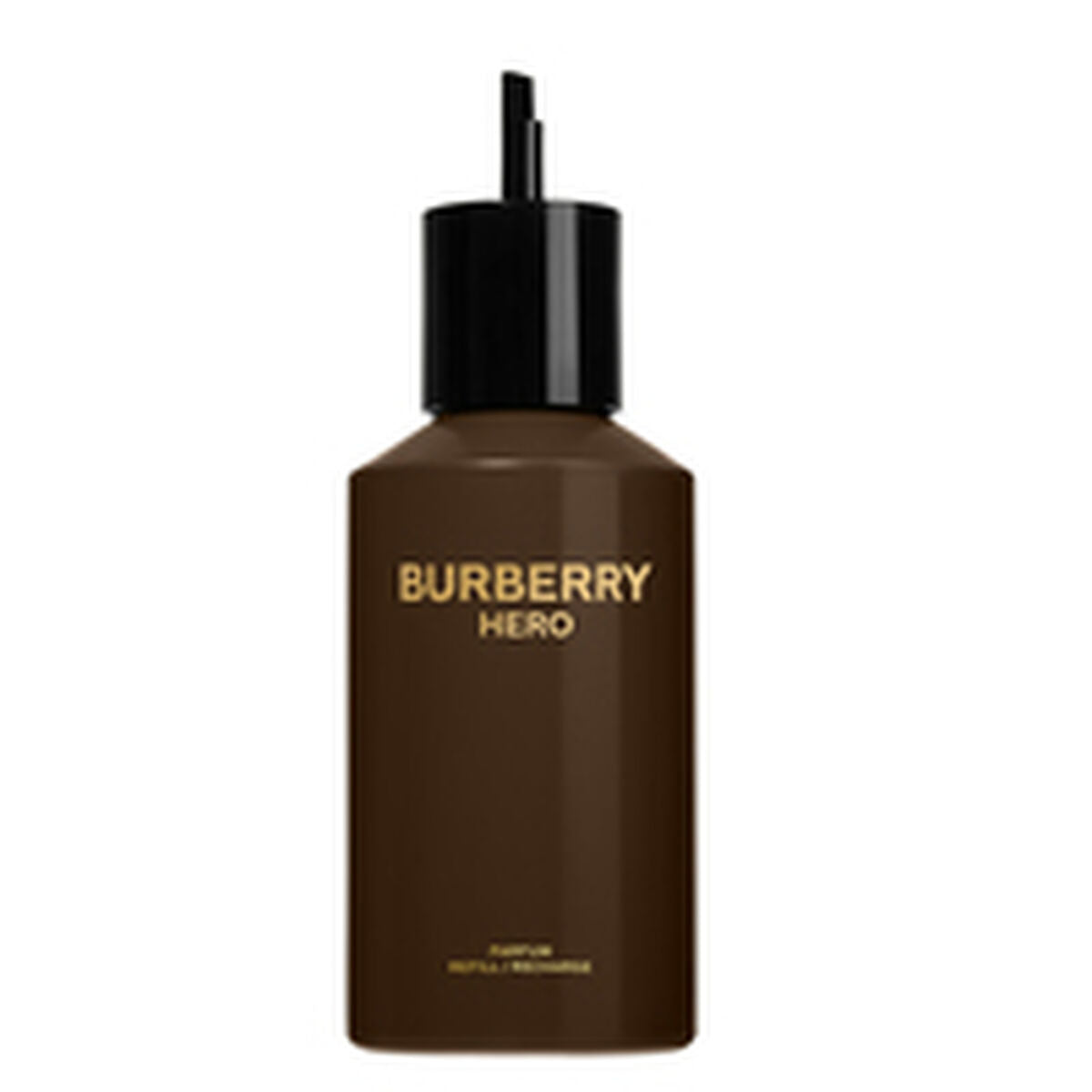 Flacon de parfum Burberry HERO 200 ml pour homme, design élégant et packaging durable.