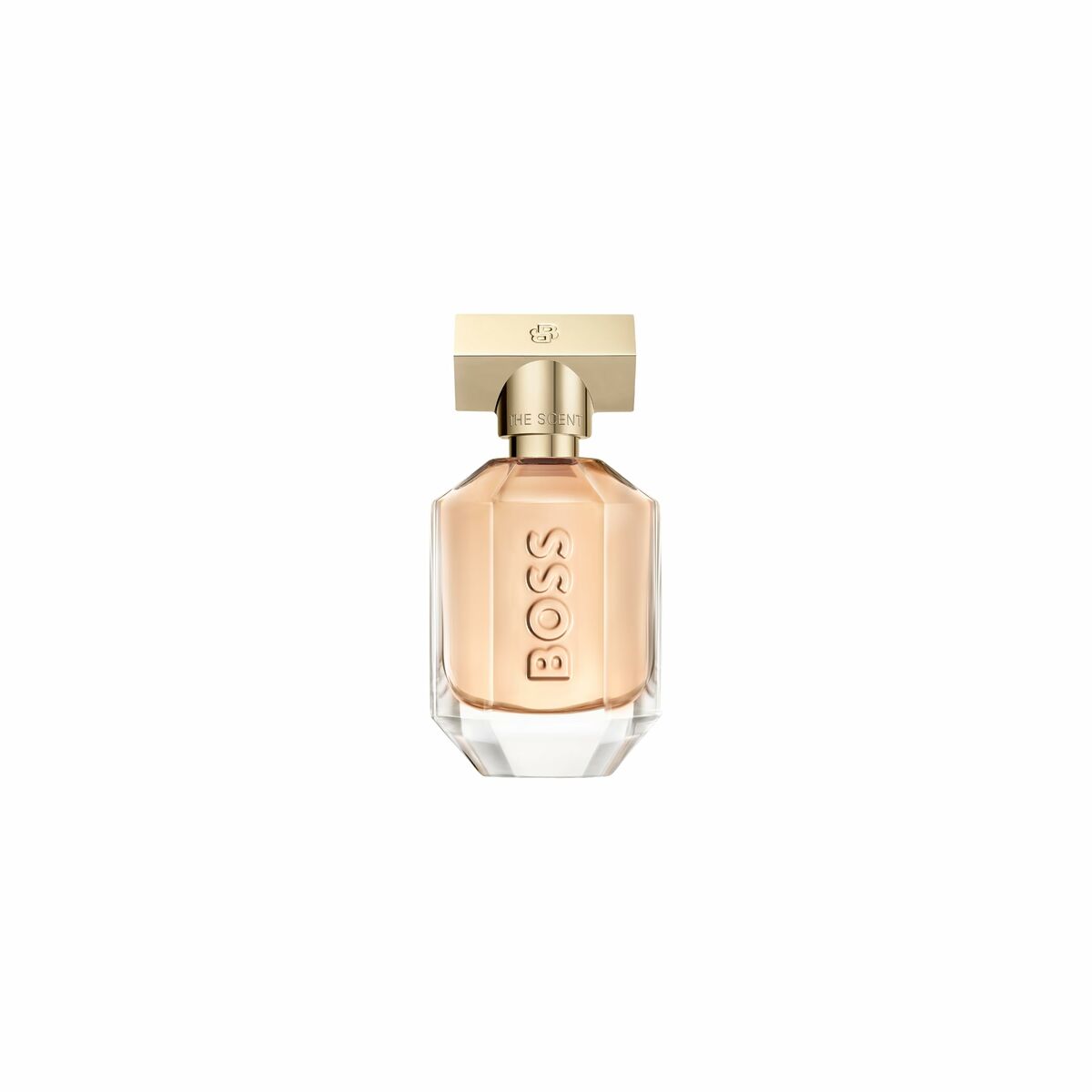 Parfum Unisexe Hugo Boss THE SCENT FOR HER 30 ml, flacon élégant avec bouchon doré.