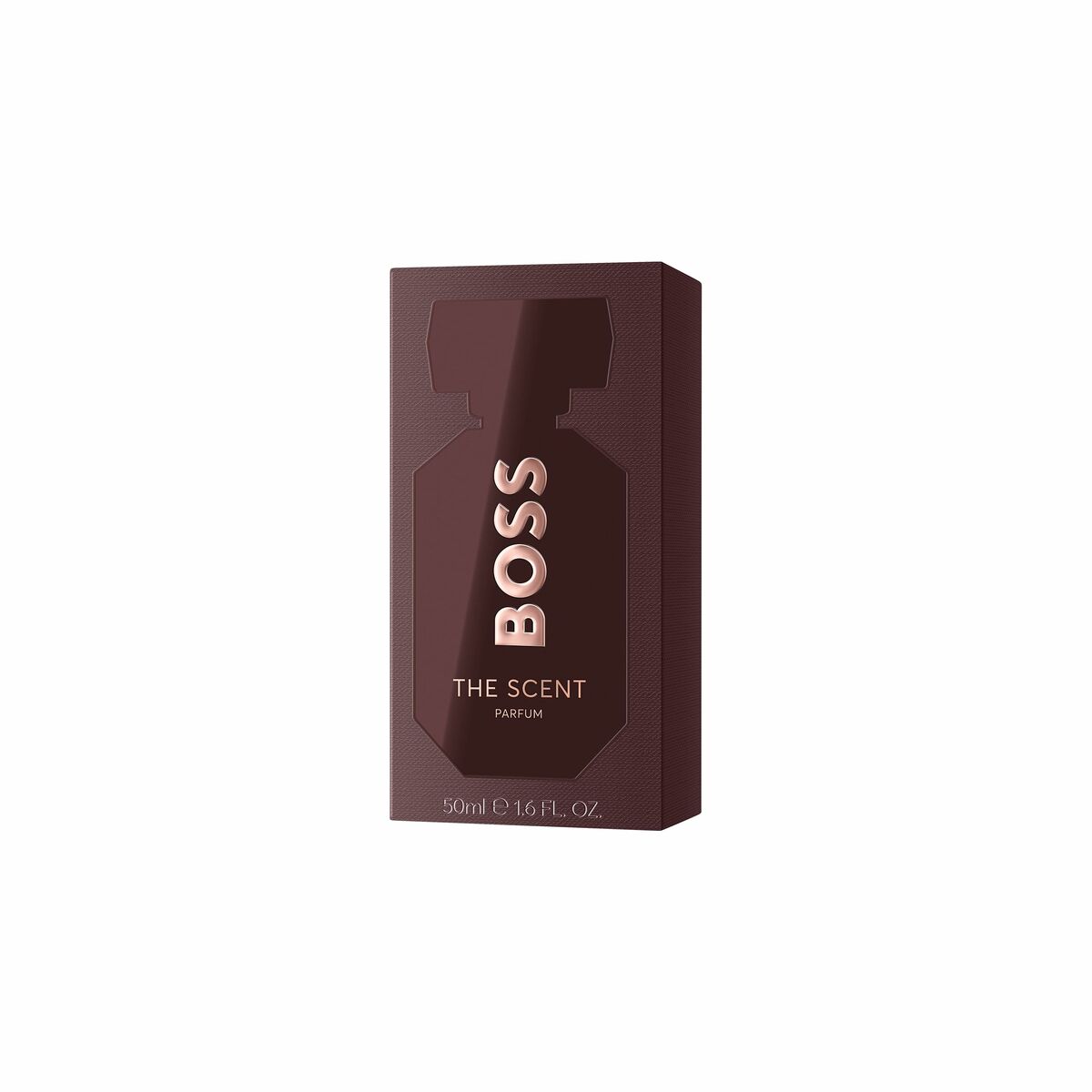 Parfum Unisexe Hugo Boss-boss THE SCENT FOR HER 50 ml, élégant emballage noir et rose.