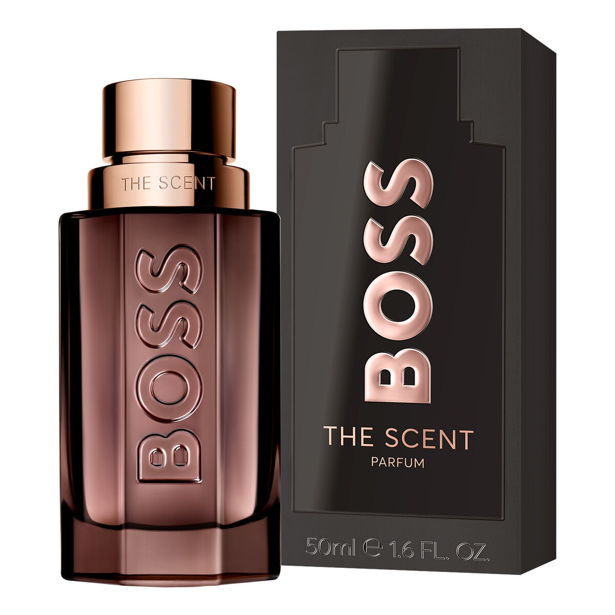 Parfum Unisexe Hugo Boss-boss THE SCENT 50 ml with elegant packaging.