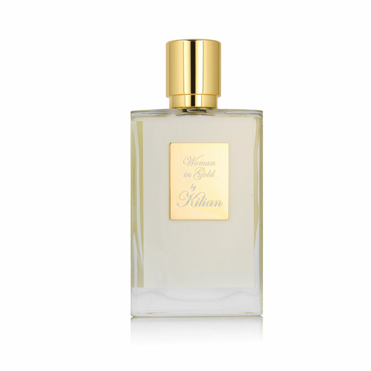 Parfum Femme Kilian Woman in Gold EDP 50 ml in elegant glass bottle with gold accents.