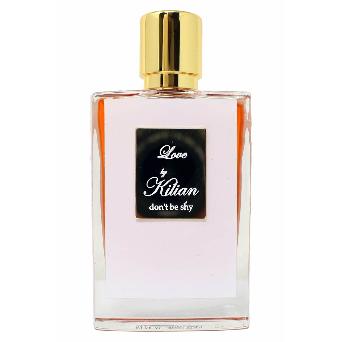 Parfum Femme Kilian Love Don't Be Shy EDP 50 ml en flacon élégant avec bouchon doré.