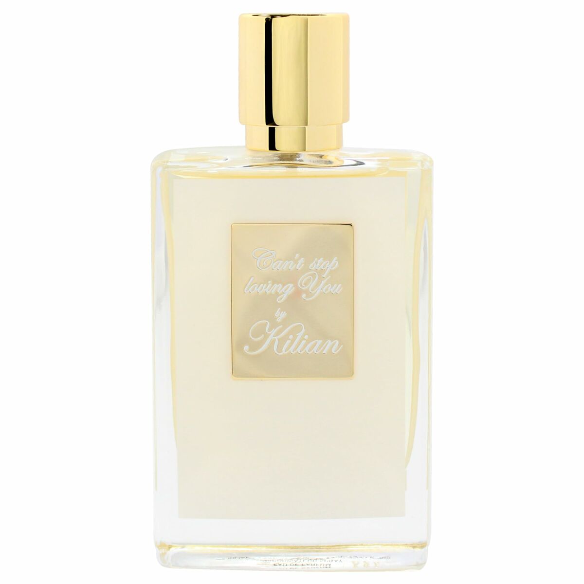 Parfum Femme Kilian Can't Stop Loving You EDP, flacon élégant avec bouchon doré, 100% authentique.