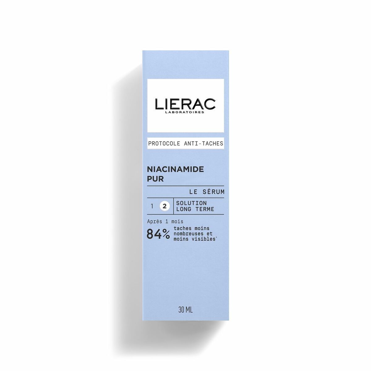 Sérum visage Lierac Niacinamide Pur, 38 ml, pour un traitement anti-taches efficace et durable.