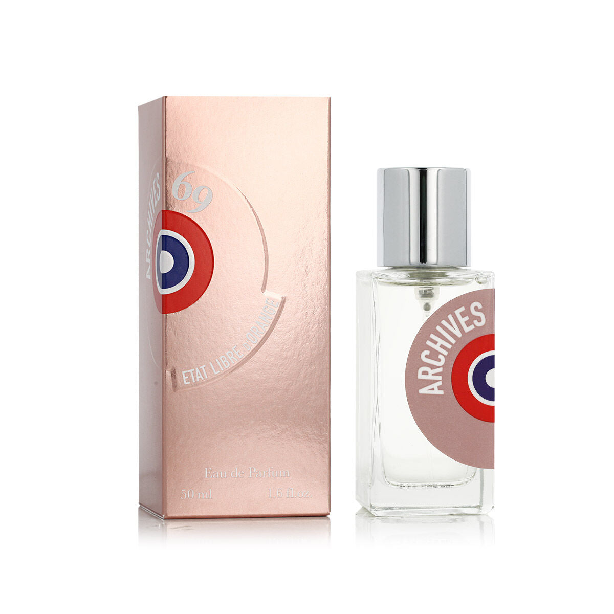 Parfum unisexe Etat Libre D'Orange Archives 69 EDP en flacon de 50 ml avec packaging élégant et design moderne.