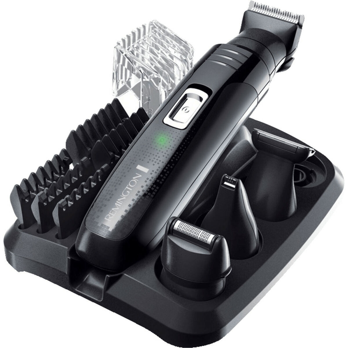 Rasoir pour le corps Remington PG4000 sans fil avec accessoires et voyant LED, couleur noire.
