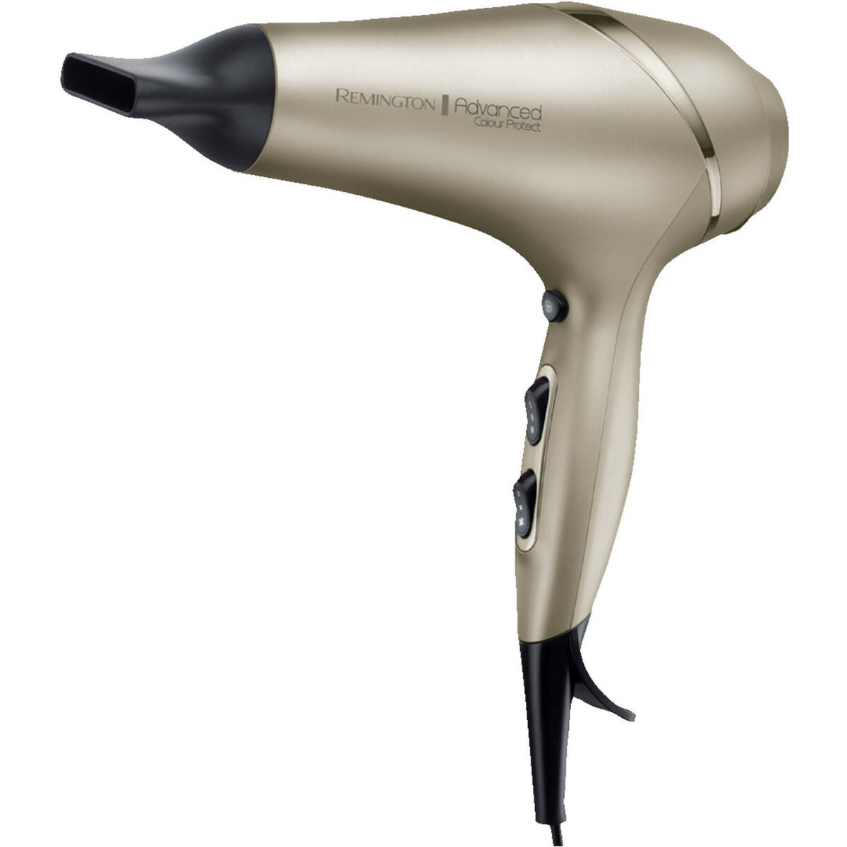 Sèche-cheveux Remington AC8605 Champagne 2300 W, design élégant, protection contre la surchauffe et fonction ionique.