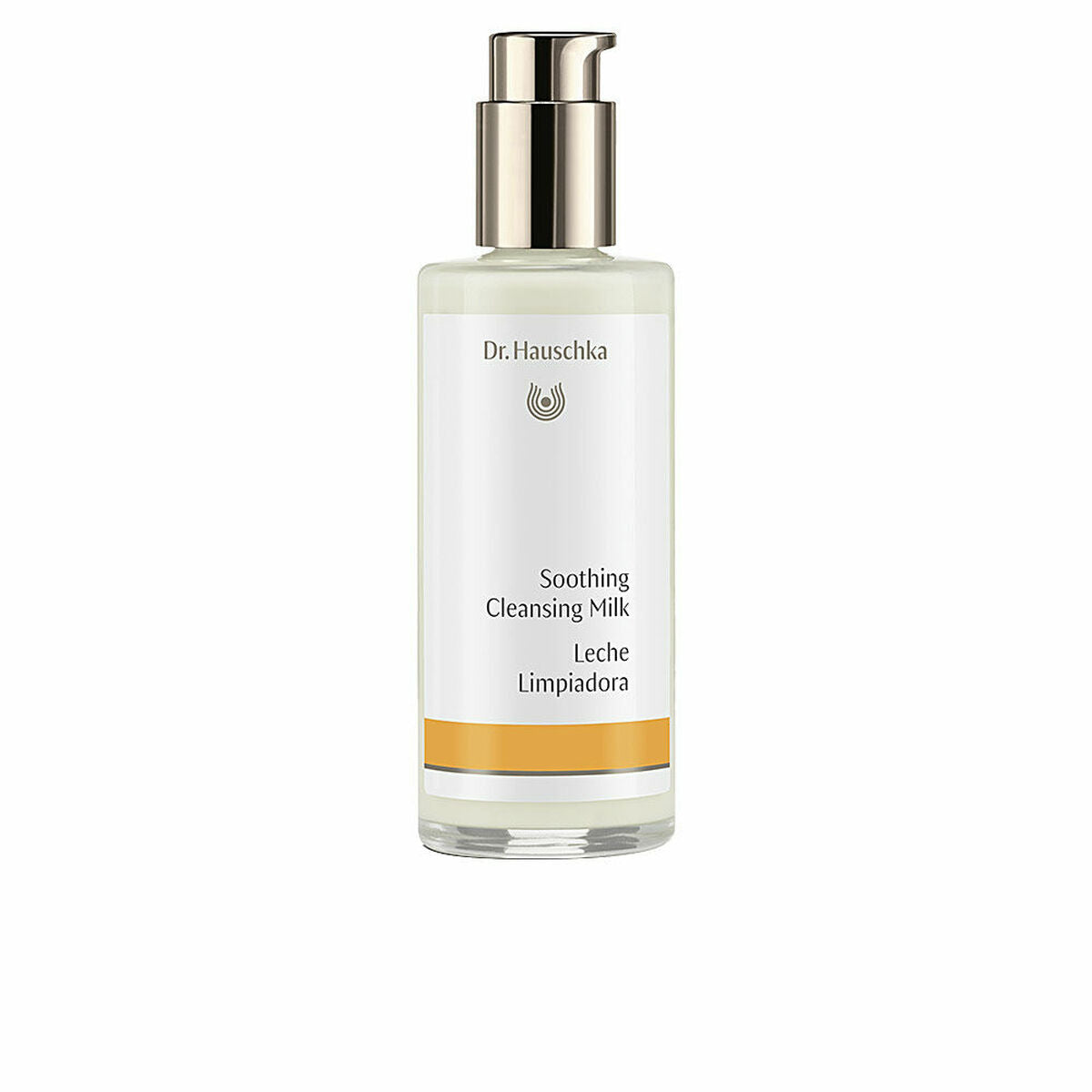 Lait nettoyant apaisant Dr. Hauschka 145 ml, cosmétique non testé sur animaux pour femmes.
