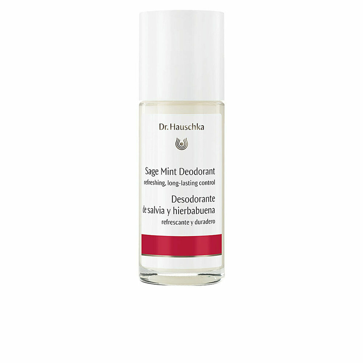 Déodorant Sage Mint Dr. Hauschka 50 ml, unisexe, non testé sur animaux, contrôle longue durée.