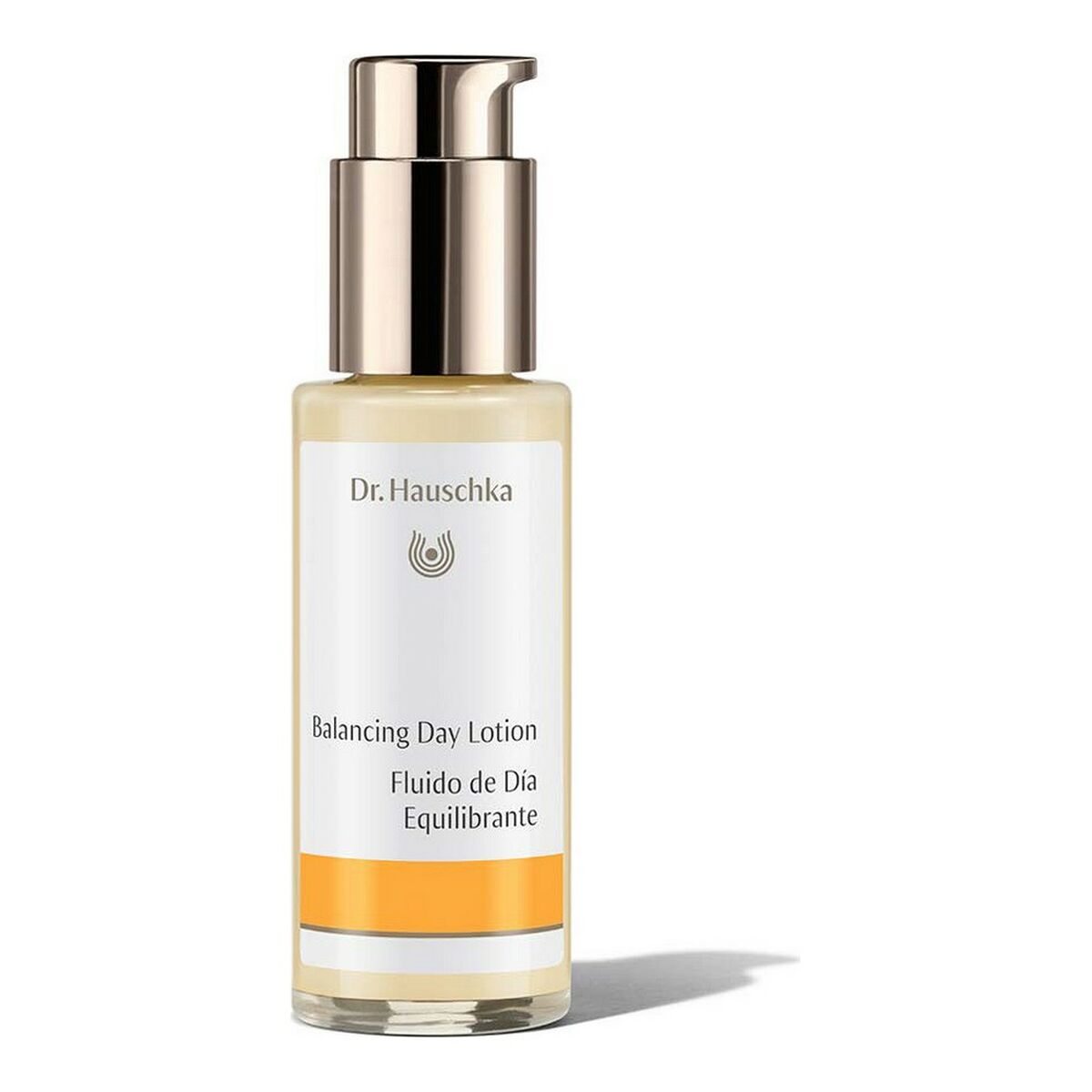 Lotion Équilibrante Dr. Hauschka 50 ml, hydratation pour peau mixte et grasse, flacon élégant avec doseur.