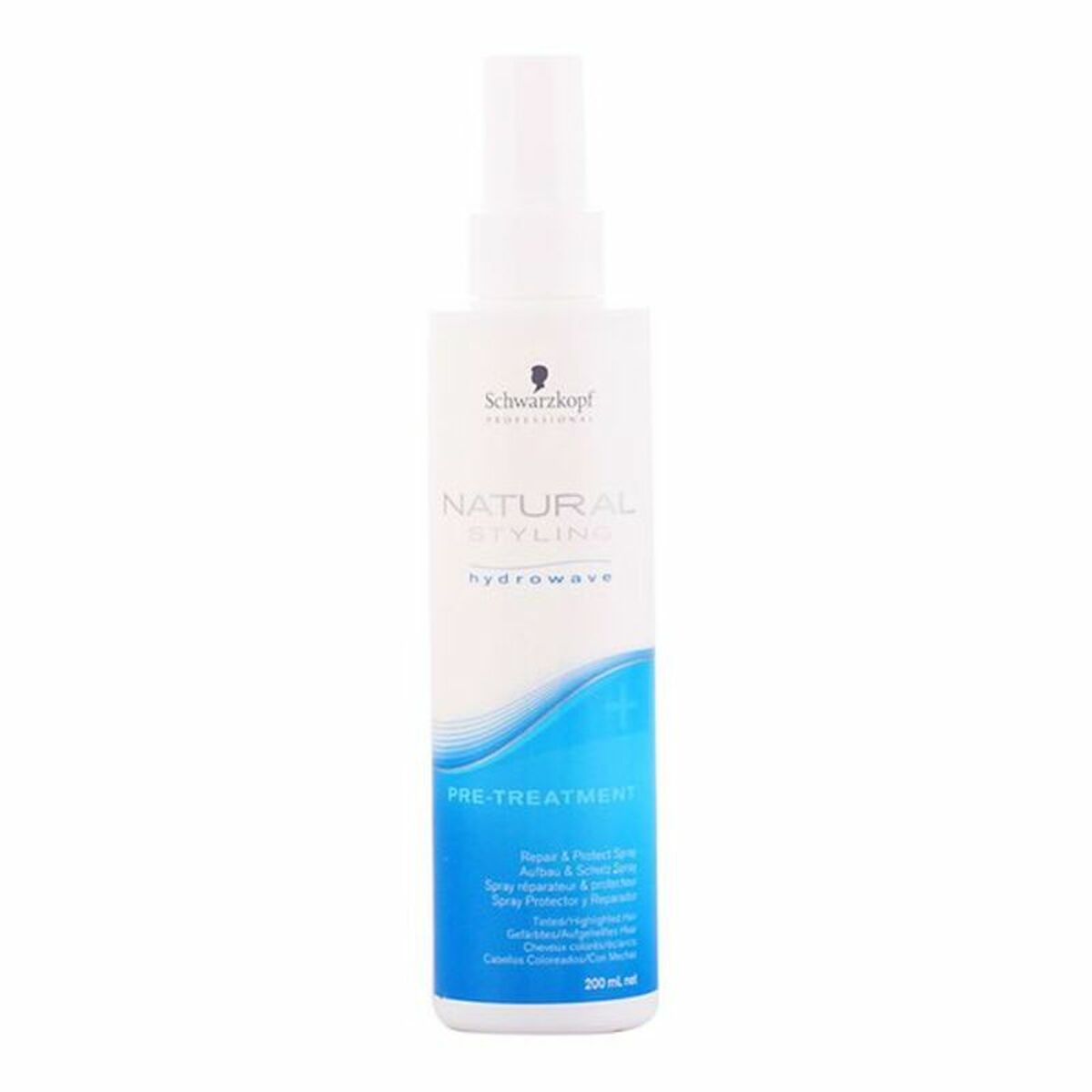 Sérum Eksperience Reconstruct Schwarzkopf Natural Styling Hydrowave 200 ml, spray capillaire unisexe pour une coiffure parfaite.