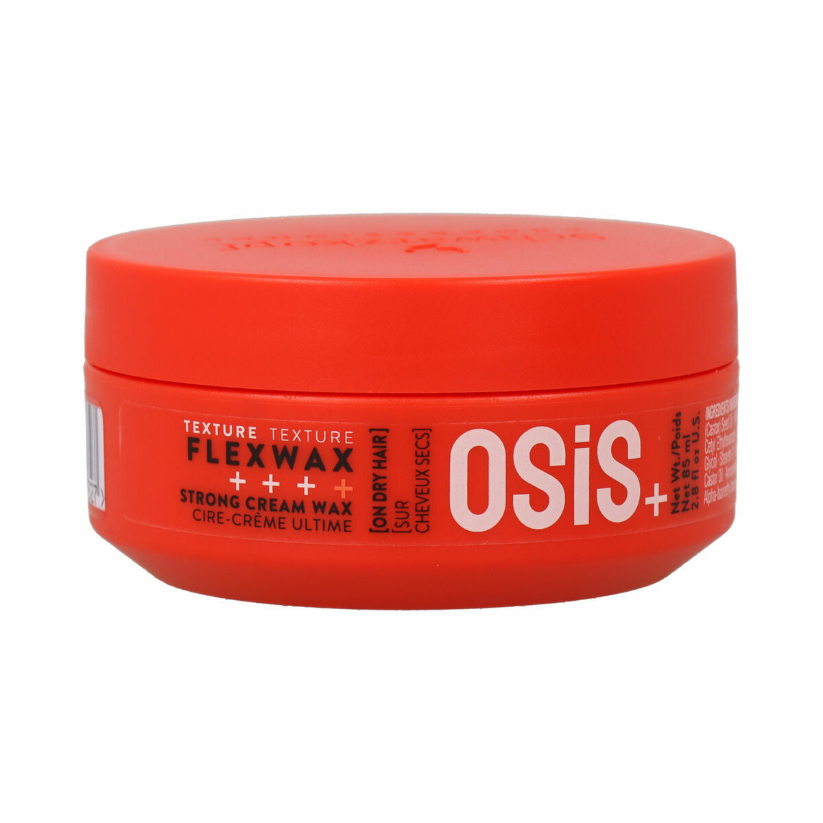 Cire crème ultime OSIS+ Flexwax pour une coiffure structurée et stylisée, 100 ml, idéale pour hommes.
