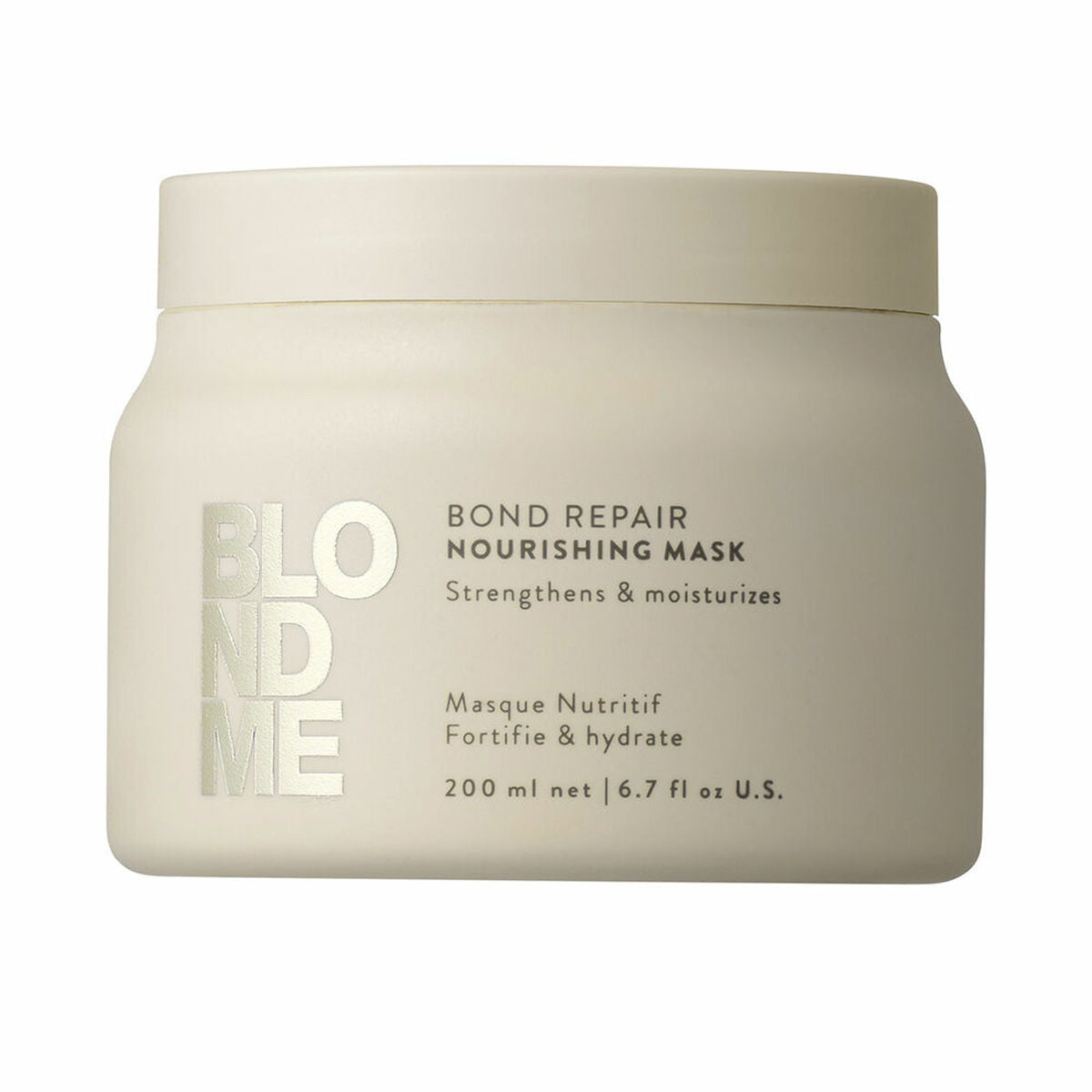 Masque pour cheveux Schwarzkopf BLONDME 200 ml - Nourishing and bonding mask, strengthens and hydrates hair.