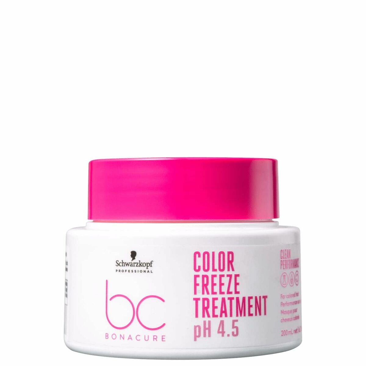 Schwarzkopf BC COLOR FREEZE 200 ml reparative hair mask for color-treated hair, vegan and silicone-free.