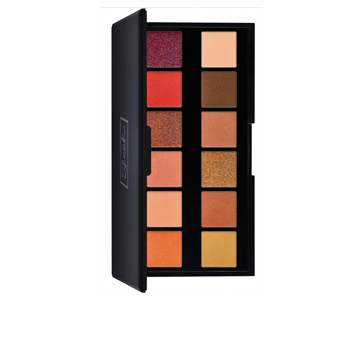 Palette d'ombres à paupières Sleek i-Divine Royal Flush avec 12 teintes vibrantes, finition mate et brillante.