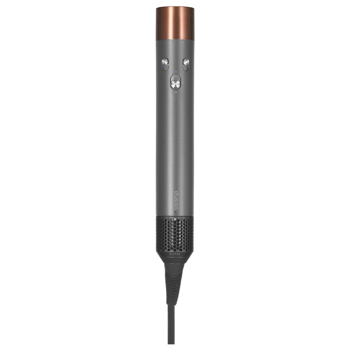 Brosse à coiffer Dyson Airwrap Long en nickel cuivré, 1300 W, avec 3 vitesses et prise EU.