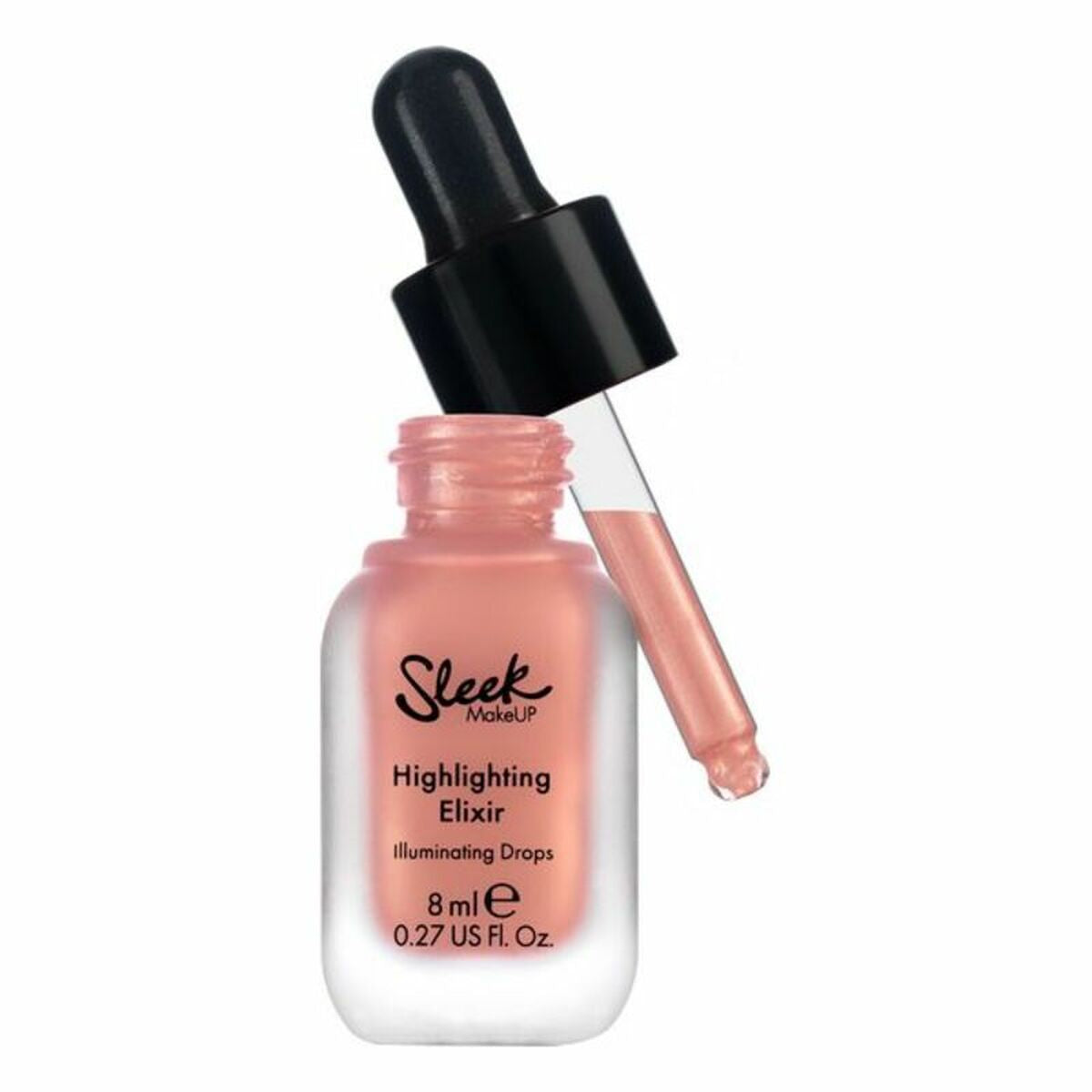 Sleek Highlighting Elixir in She Got It Glow, 8 ml dropper bottle for radiant skin.