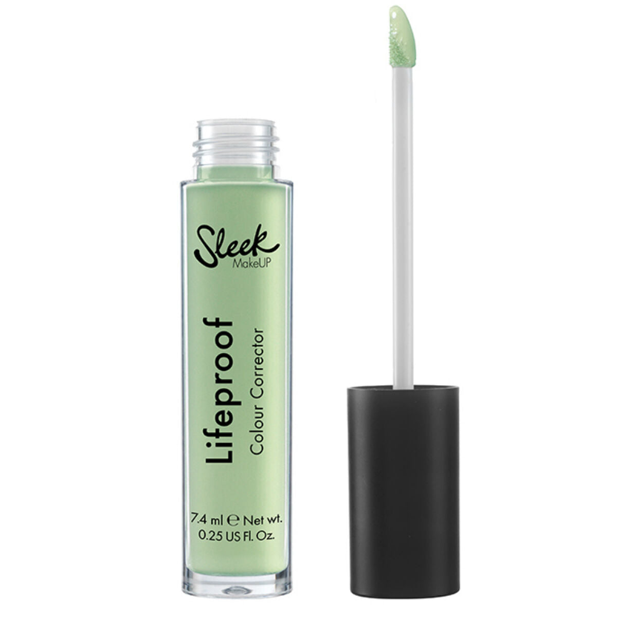 Correcteur facial Sleek Lifeproof Reduce Redness 7,4 ml, correcteur de teint anti-imperfections, flacon avec applicateur.