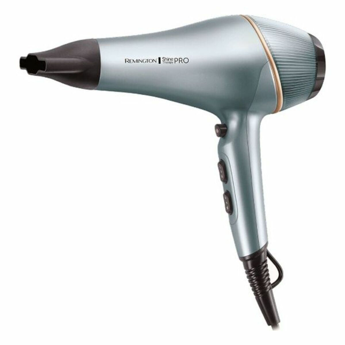 Sèche-cheveux Remington 45683560100 bleu 2200 W avec fonctions ioniques et 2 vitesses.