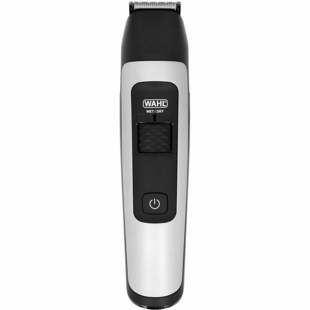 Rasoir Wahl 1065-0460, tondeuse à cheveux sans fil, couleur argentée, résistant à l'eau, pour soin personnel.