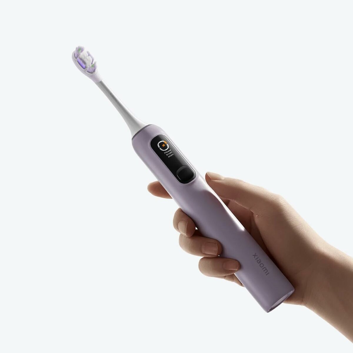 Brosse à dents électrique Xiaomi Oscillation en main, avec écran et tête amovible pour une meilleure hygiène buccale.