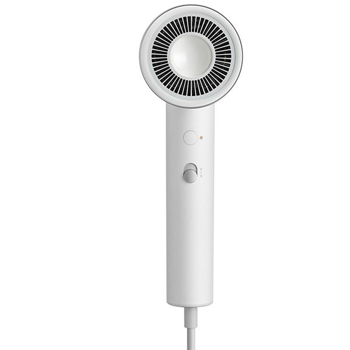 Sèche-cheveux Xiaomi IONIC HDRYER H500 1800 W en blanc, avec réglages de température et vitesse.