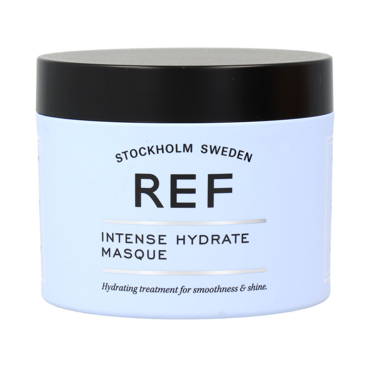 Masque pour cheveux REF INTENSE HYDRATE 250 ml, hydratant pour cheveux secs, 100% végan et non testé sur animaux.