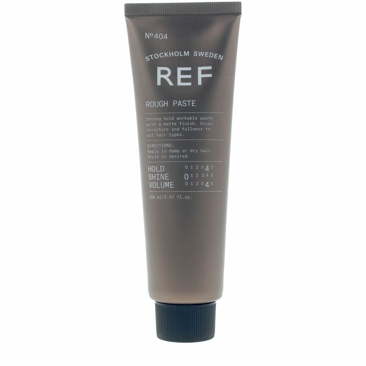 REF Rough Paste gel stylisant, végan et non testé sur animaux, pour un look stylé et une tenue forte.