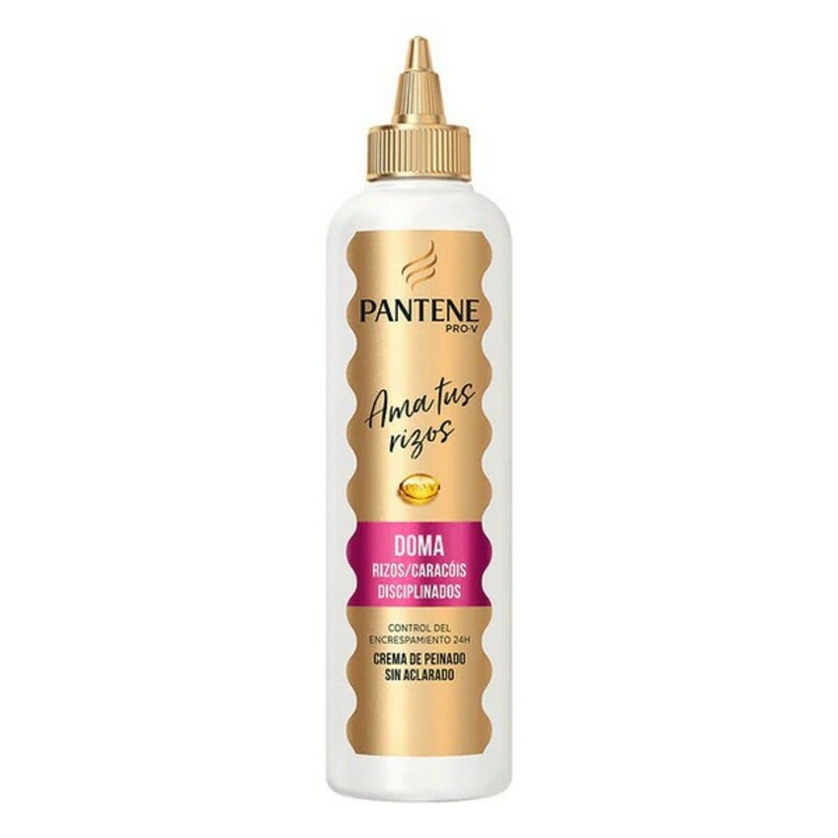 Crème stylisant Pantene PRO-V 270 ml pour cheveux frisottés, texture crème, sans rinçage, unisexe.