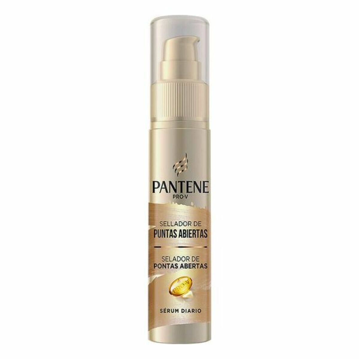 Sérum sans rinçage Pantene 75 ml pour pointes fourchues, soins capillaires unisexe, texture légère.