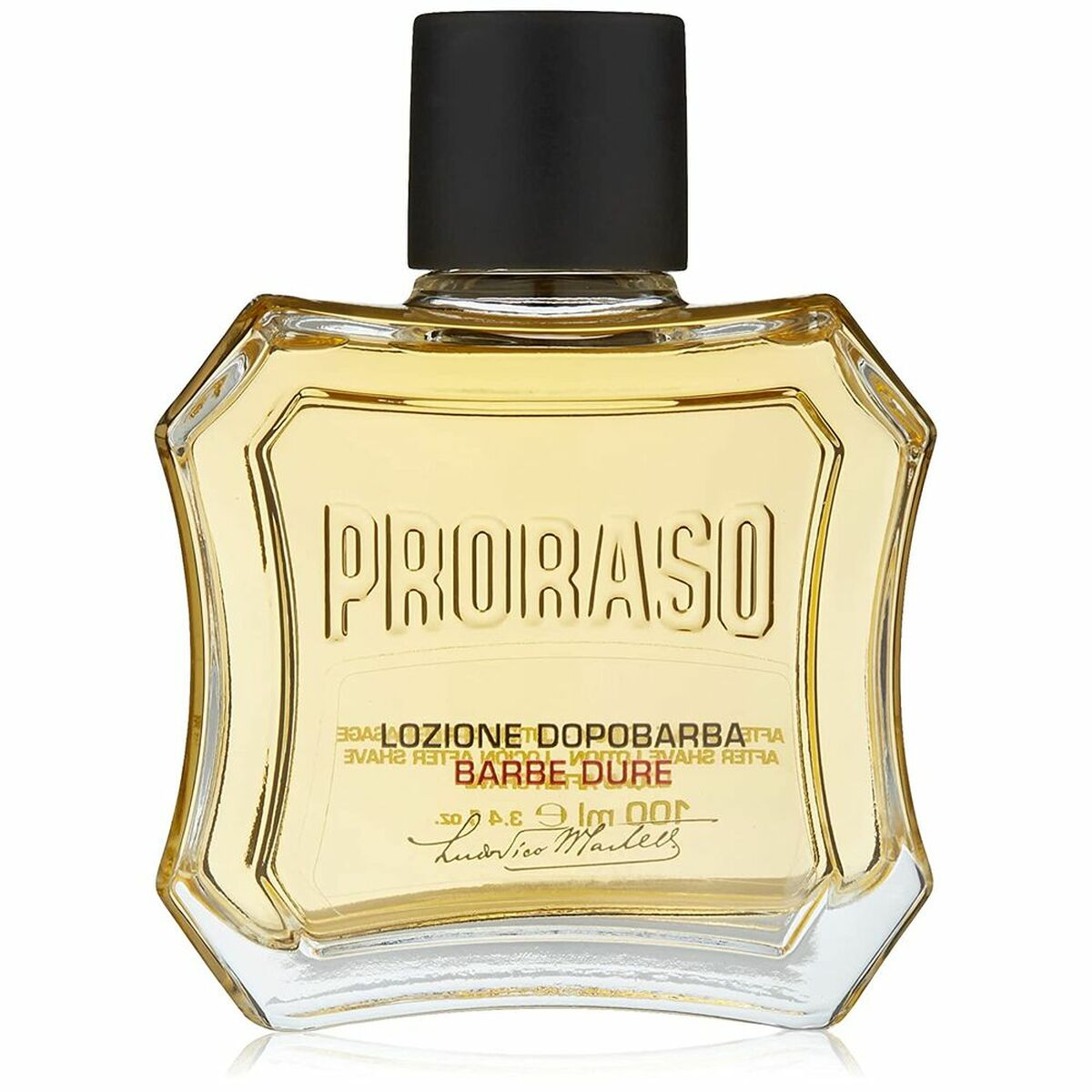 Lotion après-rasage Proraso 400572 100 ml, cosmétique pour hommes à base de santal et alcool.