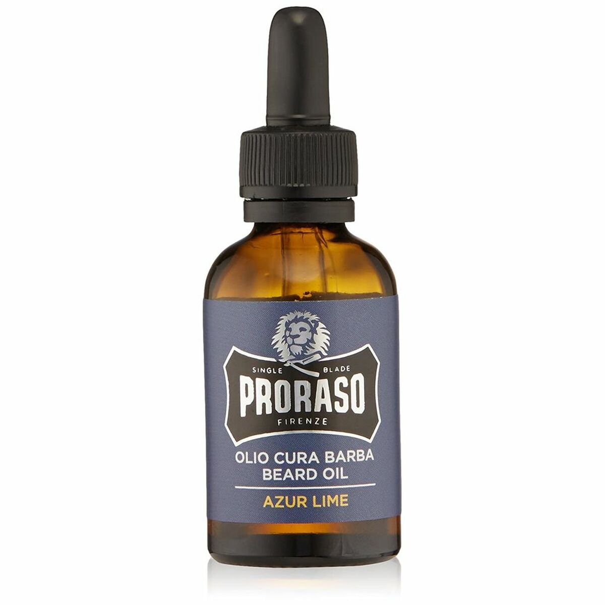 Huile pour barbe Proraso 400741 30 ml, arôme citron, soin pour tous types de barbe et peau.