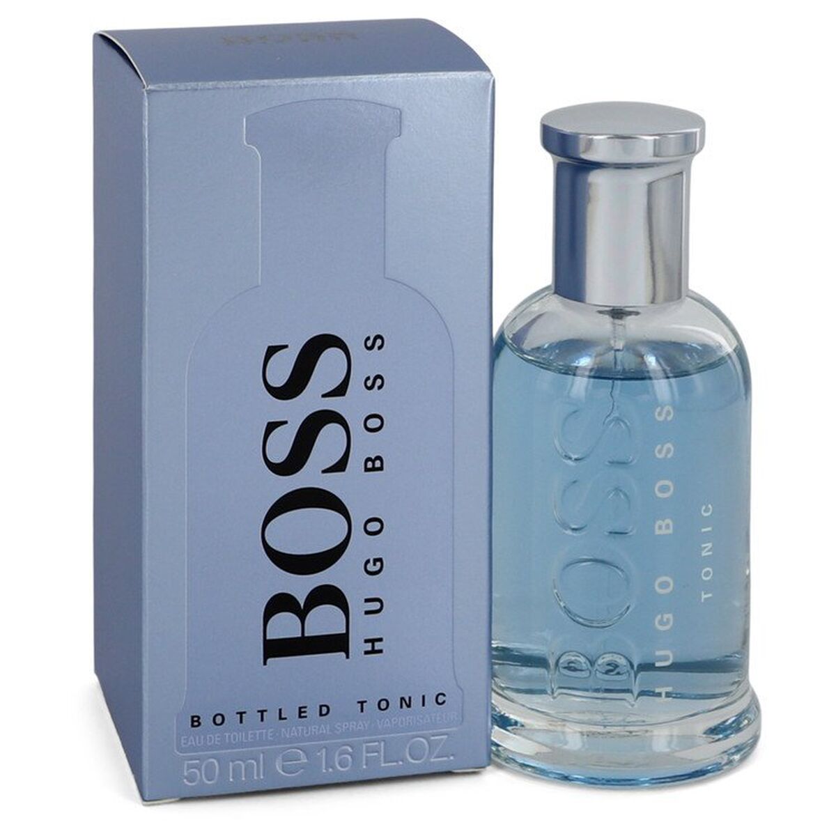 Hugo Boss Bottled Tonic 50 ml EDT for men in box, offering a fresh and unique fragrance experience.