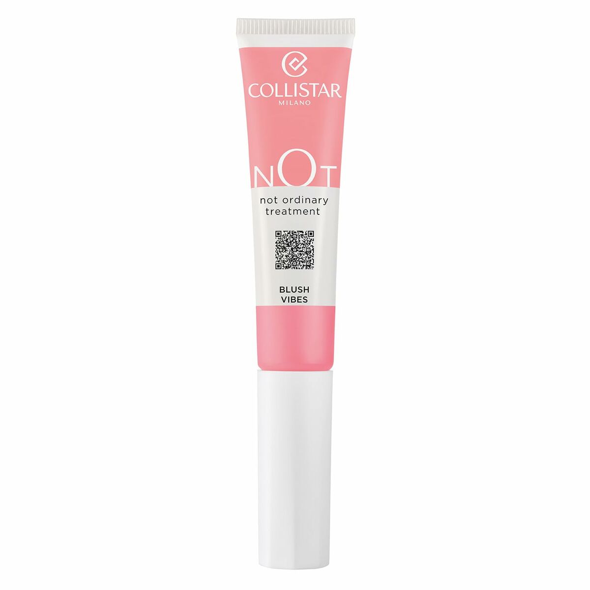Collistar NOT Blush Vibes tube, vegan and fluid texture makeup for a radiant finish.