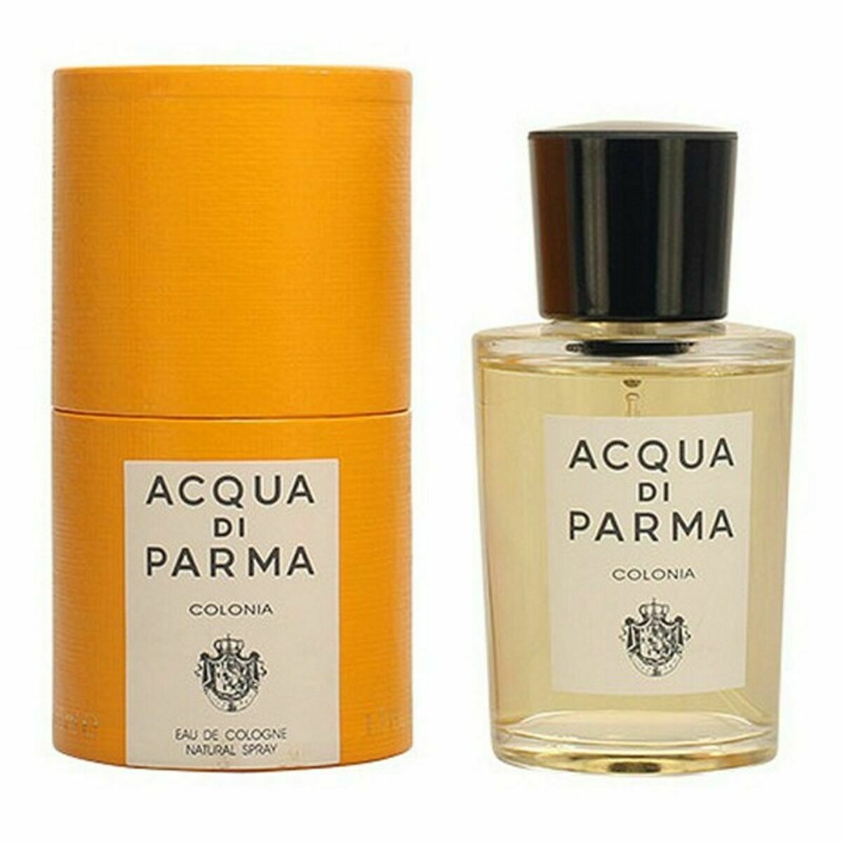 Parfum Unisexe Acqua Di Parma 11790 EDC 50 ml en flacon et son emballage distinctif orange.