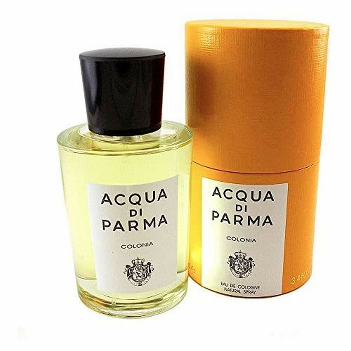 Parfum Unisexe Acqua Di Parma Colonia EDC 50 ml avec emballage orange et bouteille élégante, parfum authentique.