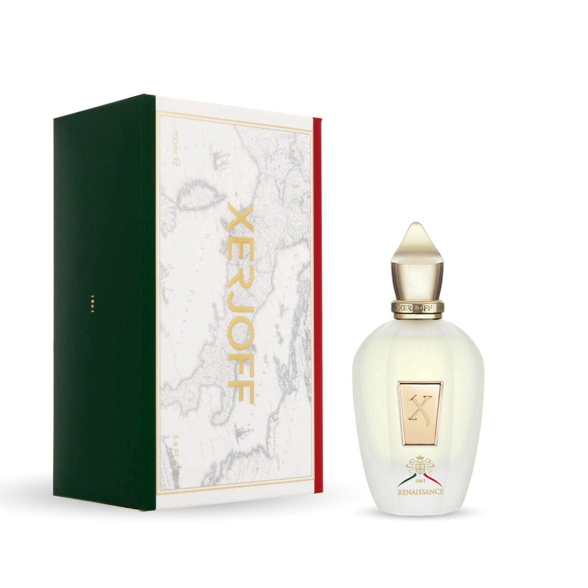 Parfum Unisexe Xerjoff RENAISSANCE EDP 100 ml avec son emballage élégant.