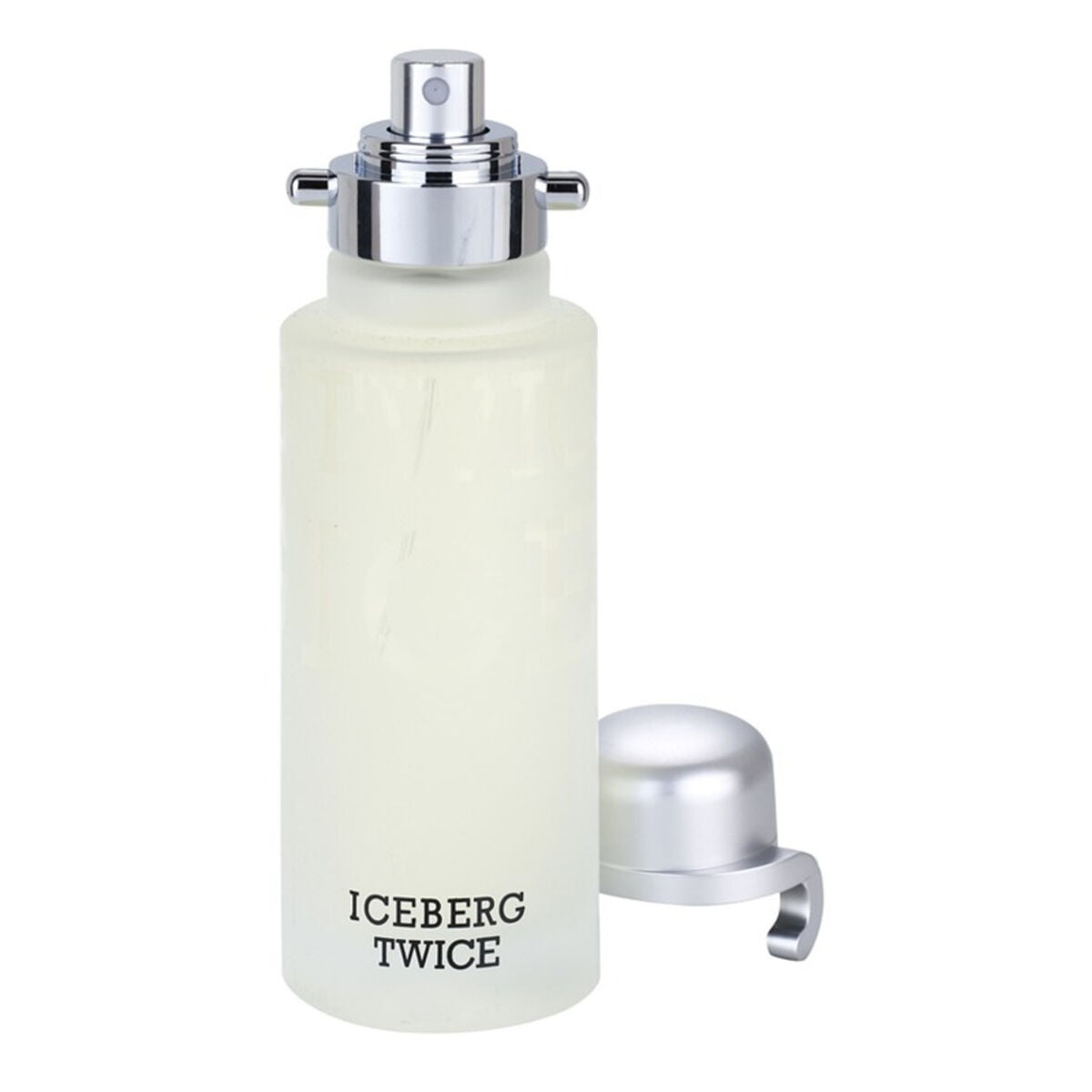 Parfum Homme Iceberg ICEBERG TWICE MAN 125 ml, flacon transparent avec bouchon argenté, fragrance EDT pour homme.