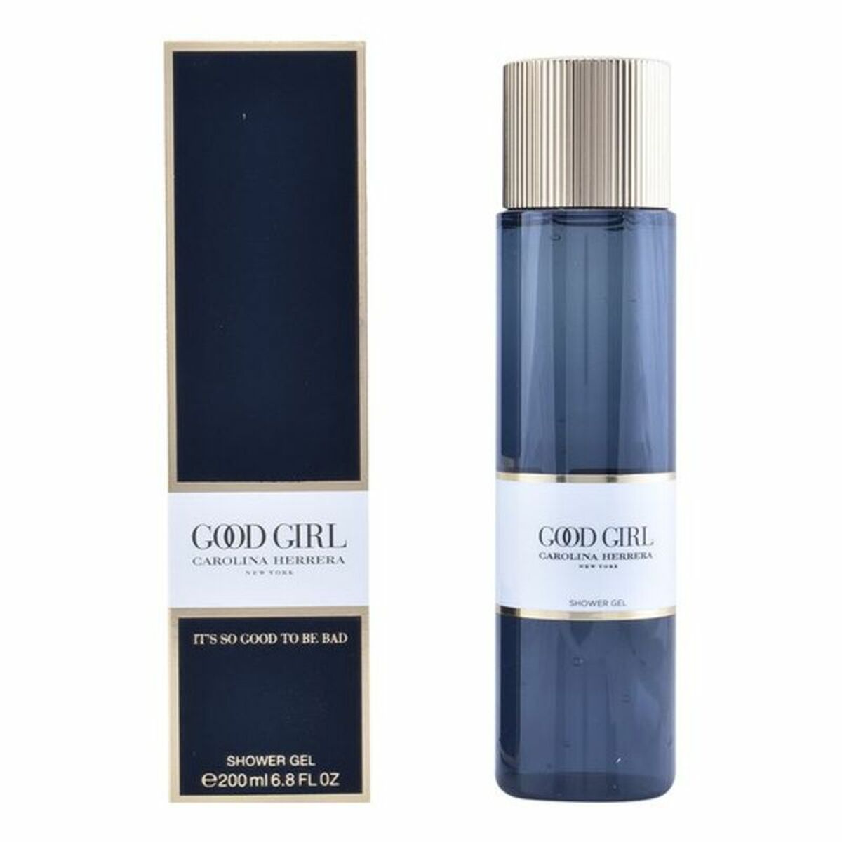 Gel de douche Carolina Herrera Good Girl, 200ml, pour un soin du corps raffiné et aromatique.
