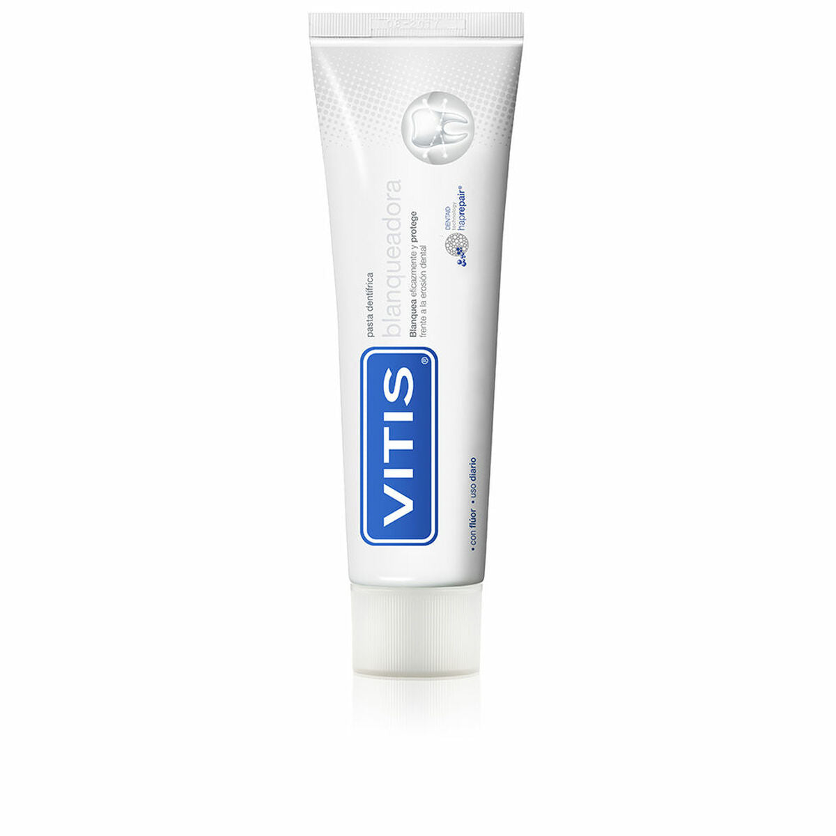 Dentifrice Vitis Blanchisseur de dents 100 ml pour une hygiène buccale optimale, unisexe, à prix abordable.