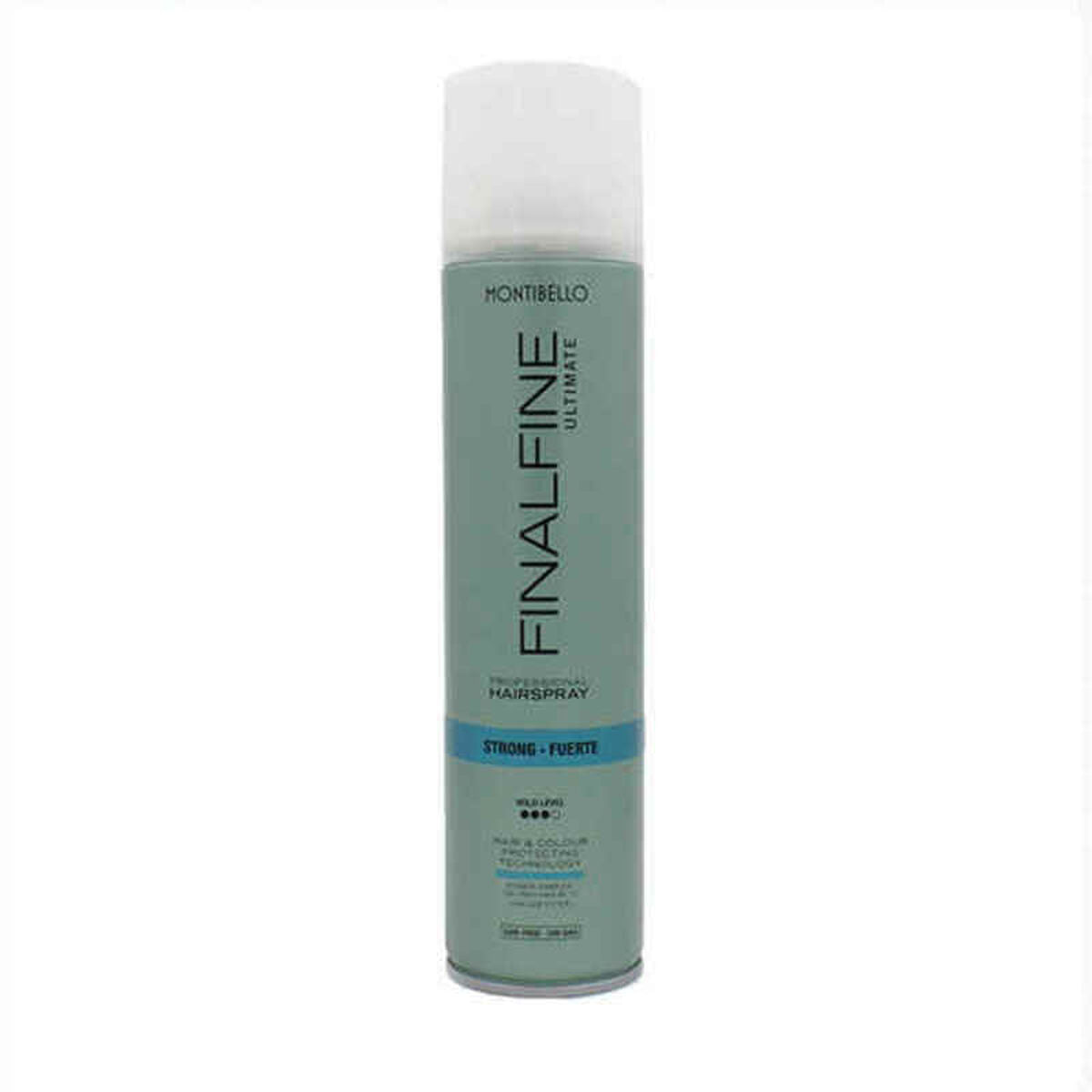 Laque de Fixation Forte Montibello 7586, 400 ml, fixateur cheveux, tenue forte, produit authentique.