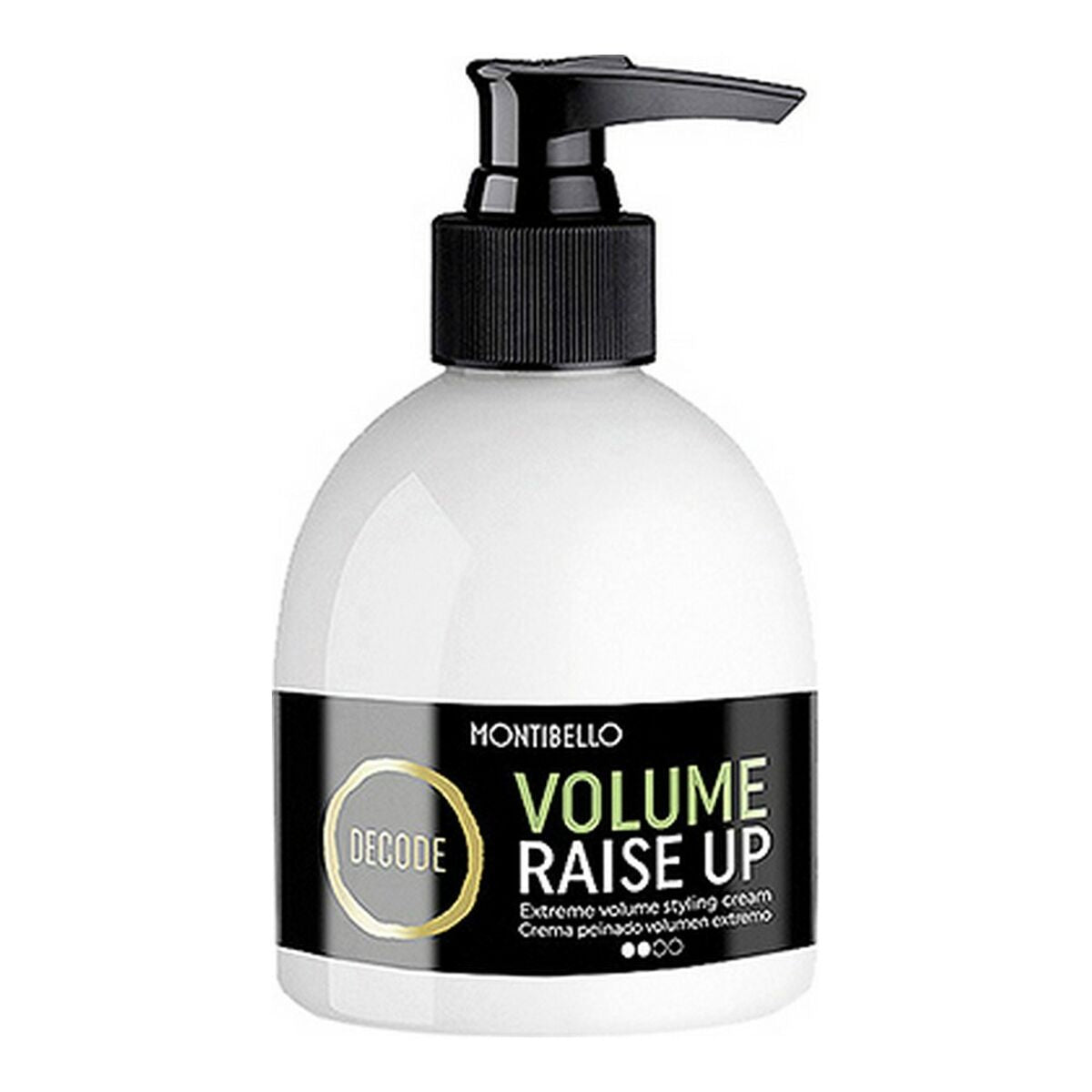 Crème stylisant Montibello Decode Volume Raise Up pour un volume extrême de 100ml.